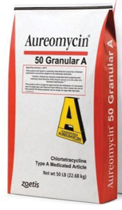 Bag of AUREOMYCIN® 50